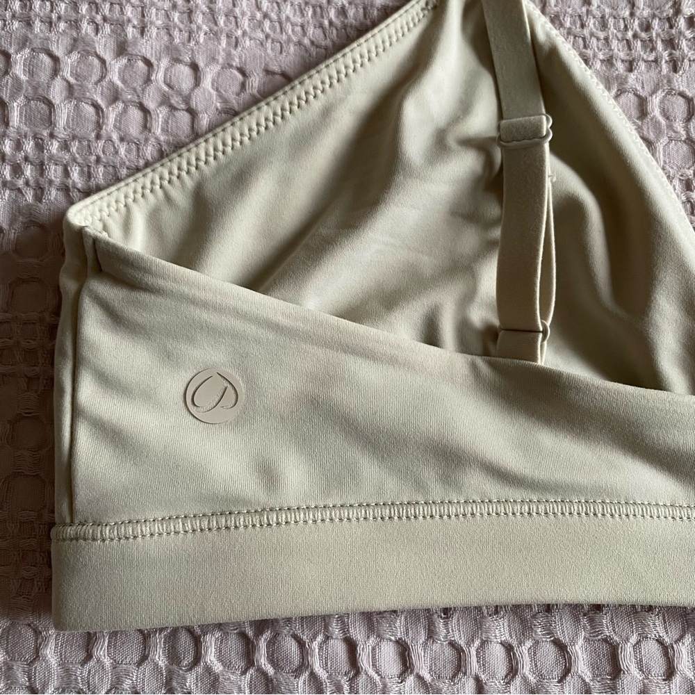 CRZ Yoga Softhold Double Lined Triangle Bralette Wireless Sports Bra Cami Small - Picture 6 of 10